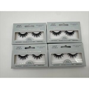 House of Lashes Siren Double Classic False Eyelashes 100% Natural Fiber Reusable